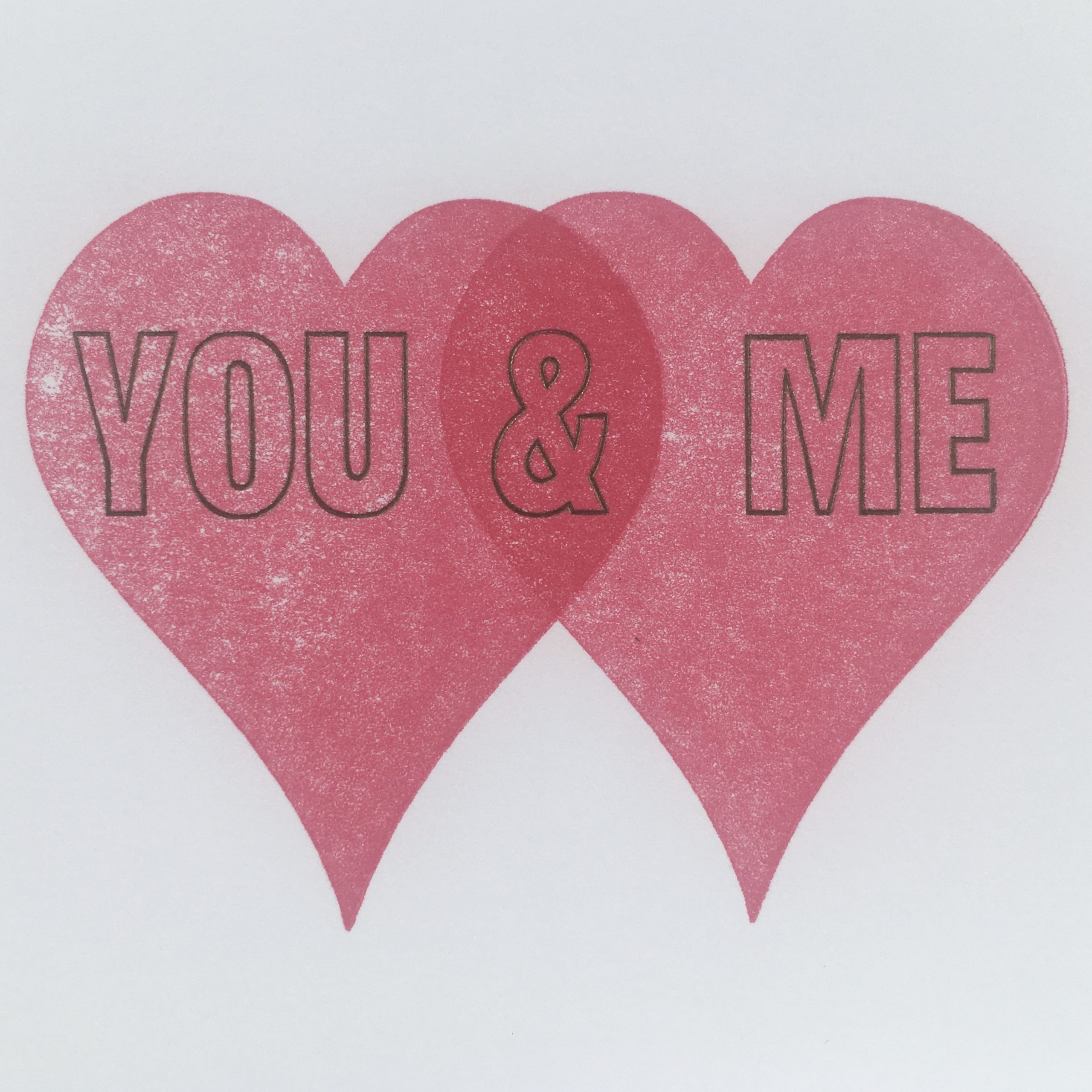 Venn 2 Hearts Join Together - Image 2